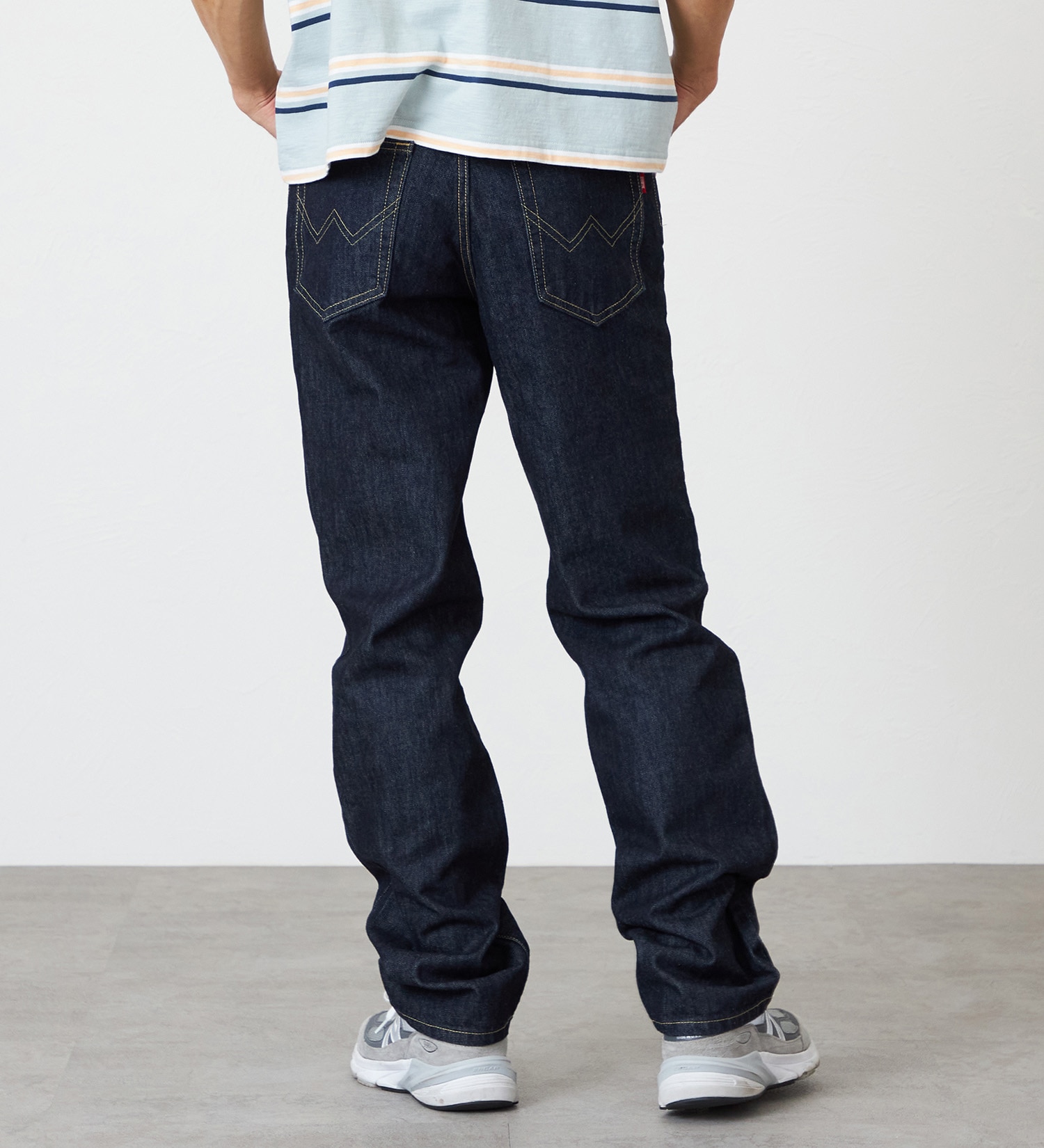 EDWIN(エドウイン)の【裾上げ無料】【大きいサイズ】インターナショナルベーシック 404 ゆったりストレート デニムパンツ ジーンズ|パンツ/デニム / ジーンズパンツ/メンズ|インディゴブルー