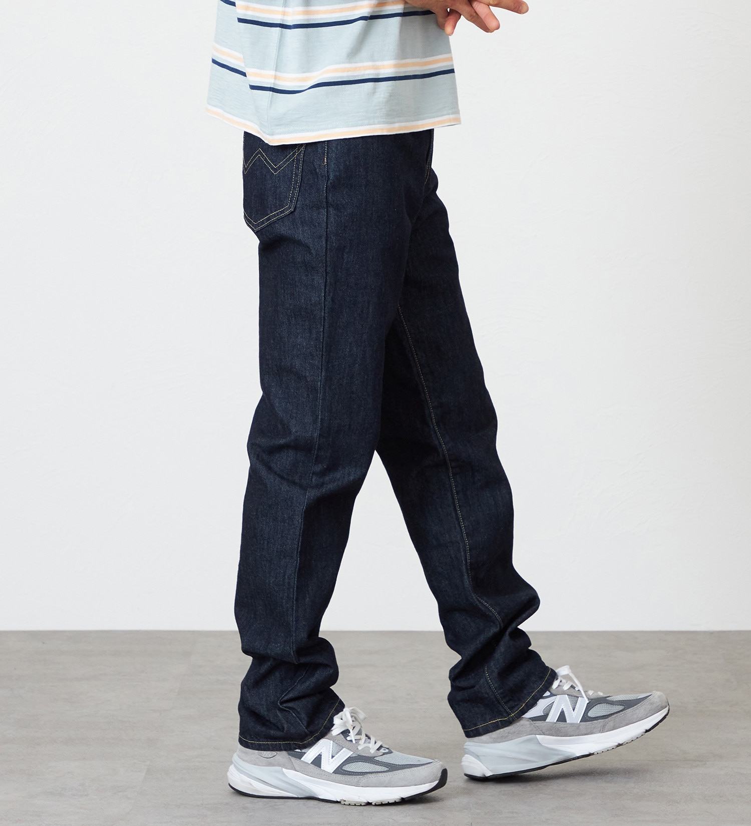 EDWIN(エドウイン)の【裾上げ無料】インターナショナルベーシック 404 ゆったりストレート デニムパンツ ジーンズ|パンツ/デニム / ジーンズパンツ/メンズ|インディゴブルー