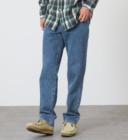 EDWIN(エドウイン)の【裾上げ無料】インターナショナルベーシック 404 ゆったりストレート デニムパンツ ジーンズ|パンツ/デニム / ジーンズパンツ/メンズ|淡色ブルー
