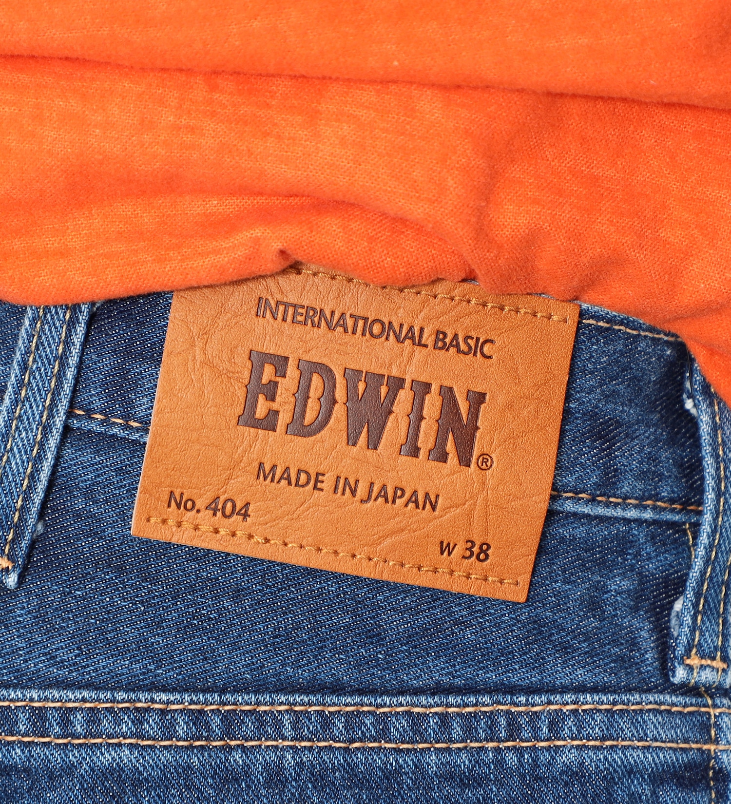 EDWIN(エドウイン)の【試着対象】【大きいサイズ】インターナショナルベーシック 404 ゆったりストレート|パンツ/デニムパンツ/メンズ|中色ブルー2