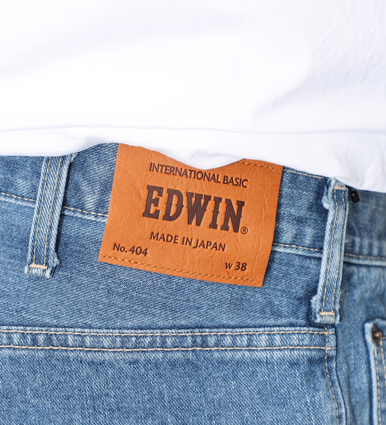 EDWIN(エドウイン)の【大きいサイズ】インターナショナルベーシック 404 ゆったりストレート|パンツ/デニムパンツ/メンズ|淡色ブルー