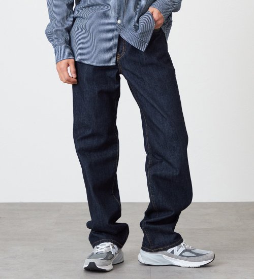 EDWIN(エドウイン)の【裾上げ無料】インターナショナルベーシック 405 ワイド デニムパンツ ジーンズ|パンツ/デニム / ジーンズパンツ/メンズ|インディゴブルー
