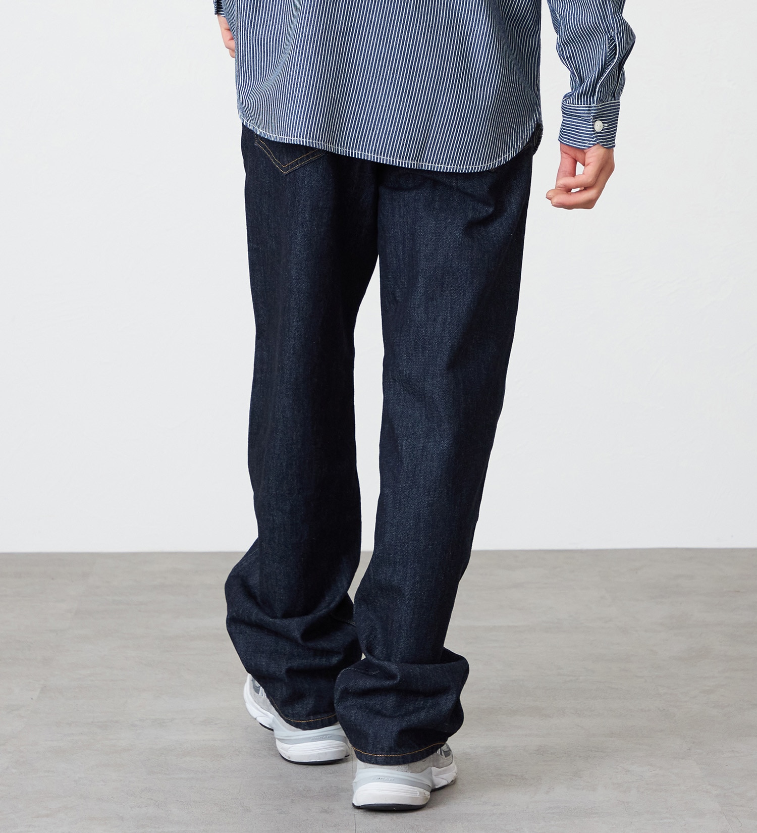 EDWIN(エドウイン)の【裾上げ無料】インターナショナルベーシック 405 ワイド デニムパンツ ジーンズ|パンツ/デニム / ジーンズパンツ/メンズ|インディゴブルー