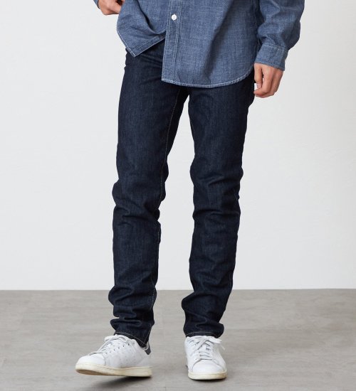 EDWIN(エドウイン)の【試着対象】【裾上げ無料】インターナショナルベーシック 406 すっきりスリム デニムパンツ ジーンズ|パンツ/デニム/メンズ|インディゴブルー