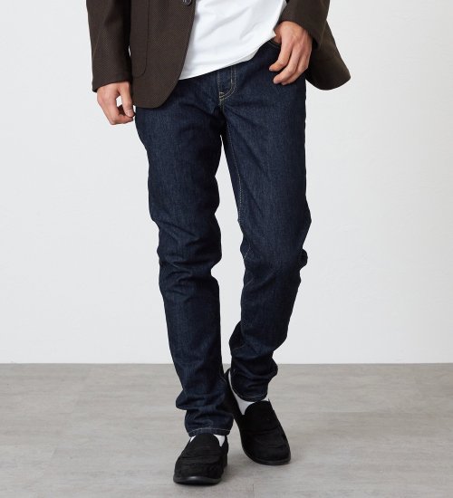 EDWIN(エドウイン)の【試着対象】【裾上げ無料】インターナショナルベーシック 407 ふつうのスリム デニムパンツ ジーンズ|パンツ/デニム/メンズ|インディゴブルー