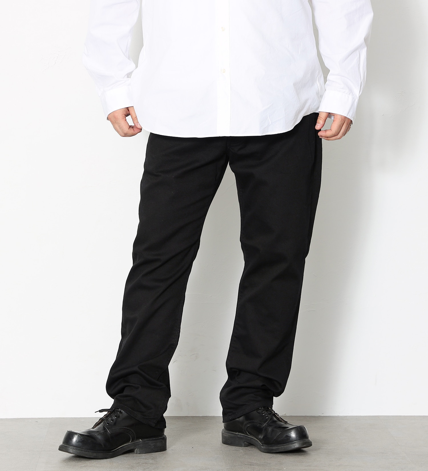 EDWIN(エドウイン)の【試着対象】【大きいサイズ】503 レギュラーストレート|パンツ/デニムパンツ/メンズ|ブラック