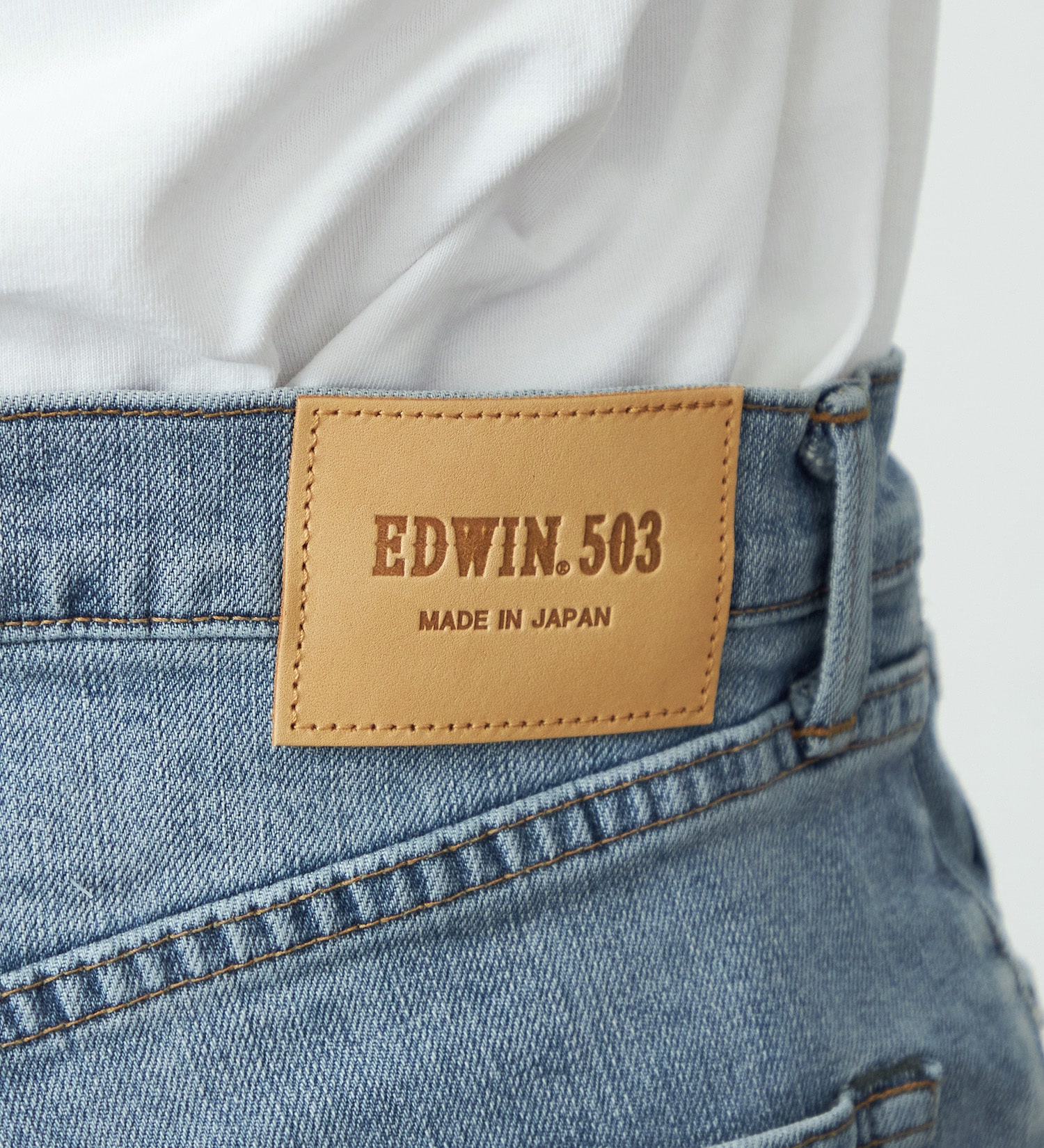 EDWIN(エドウイン)の503 レギュラーストレートパンツ REGULAR STRAIGHT MADE IN JAPAN 日本製|パンツ/デニムパンツ/メンズ|中色ブルー4