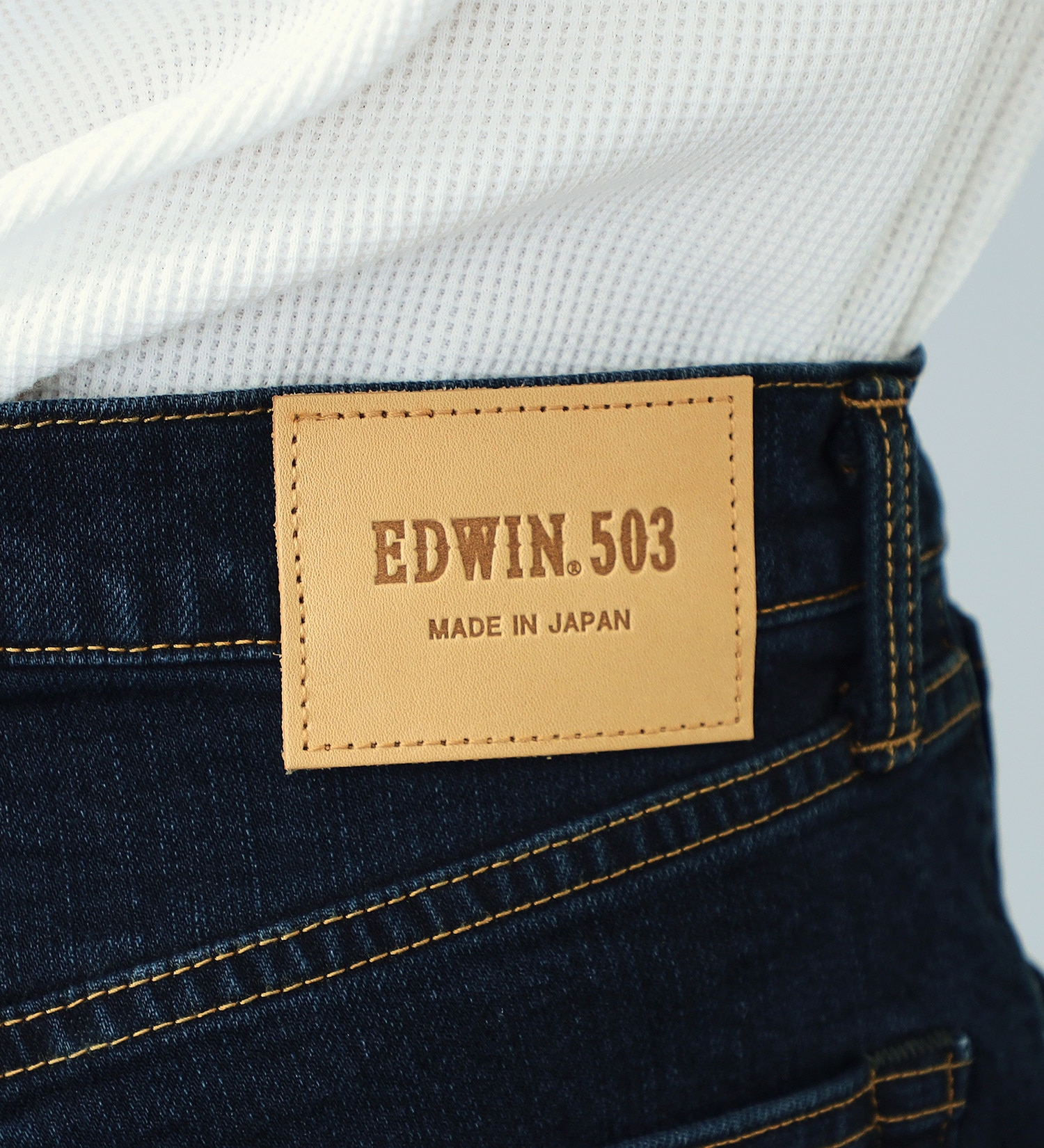 EDWIN(エドウイン)の【裾上げ無料】503 レギュラーストレートパンツ REGULAR STRAIGHT MADE IN JAPAN 日本製|パンツ/デニム / ジーンズパンツ/メンズ|濃色ブルー2