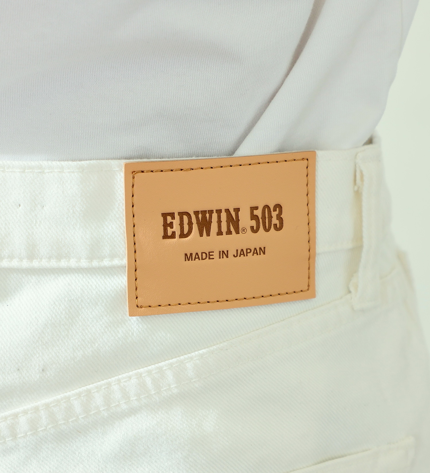 EDWIN(エドウイン)の503 レギュラーストレートパンツ REGULAR STRAIGHT MADE IN JAPAN 日本製|パンツ/デニムパンツ/メンズ|ホワイト