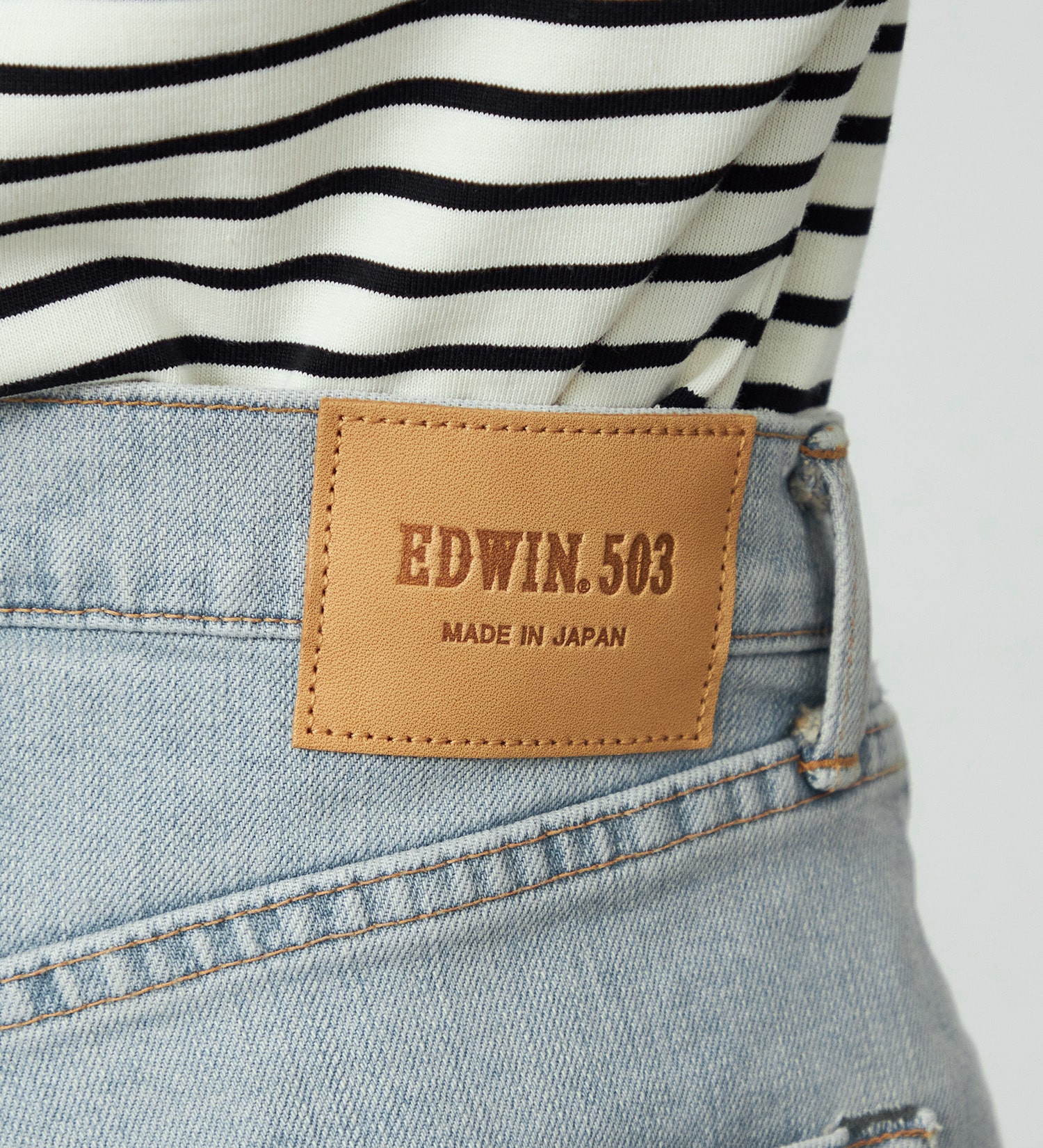 EDWIN(エドウイン)の503 レギュラーストレートパンツ REGULAR STRAIGHT MADE IN JAPAN 日本製|パンツ/デニムパンツ/メンズ|淡色ブルー