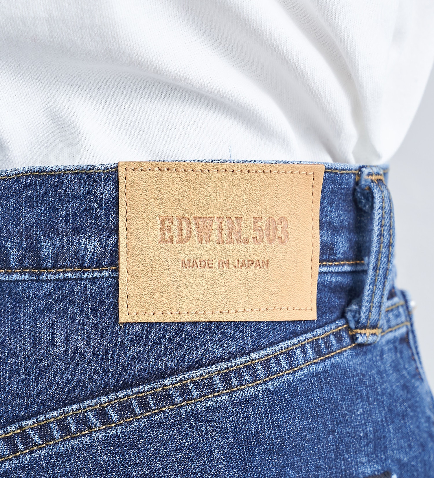 EDWIN(エドウイン)の503 レギュラーストレートパンツ REGULAR STRAIGHT MADE IN JAPAN 日本製|パンツ/デニムパンツ/メンズ|中色ブルー2