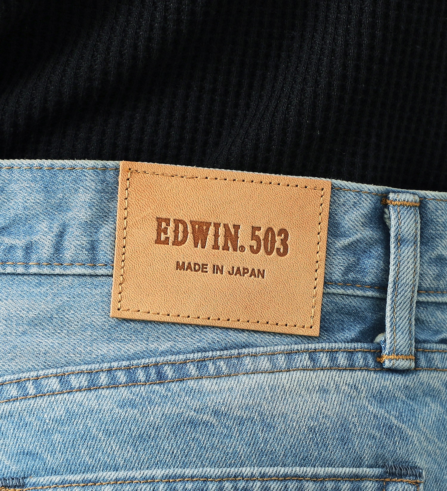 EDWIN(エドウイン)の【試着対象】【裾上げ無料】503 テーパード デニムパンツ ジーンズ 日本製 綿100%|パンツ/デニム / ジーンズパンツ/メンズ|淡色ブルー