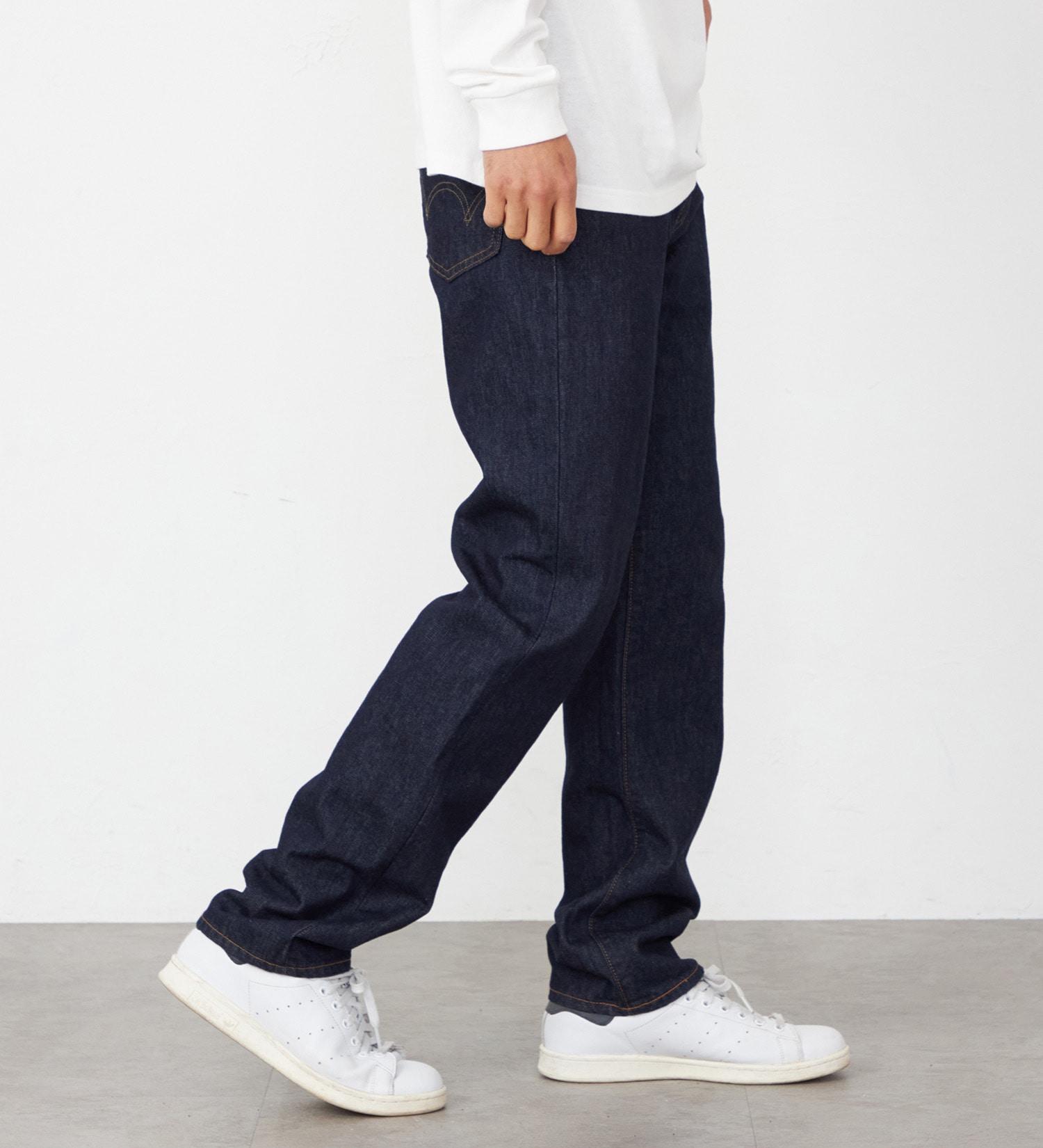 EDWIN(エドウイン)の【裾上げ無料】503 レギュラーストレートパンツ REGULAR STRAIGHT MADE IN JAPAN 日本製 綿100%|パンツ/デニム / ジーンズパンツ/メンズ|インディゴブルー