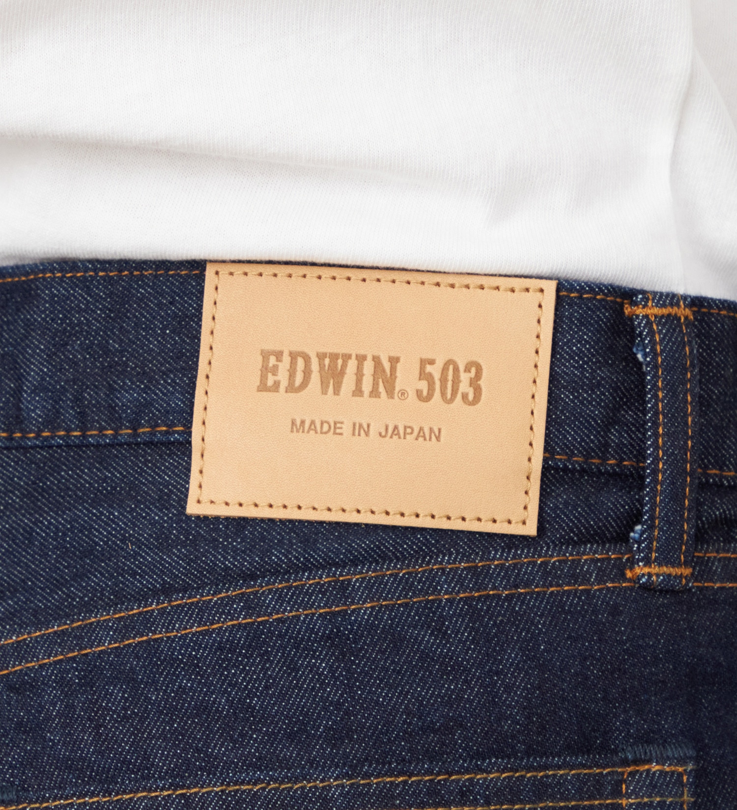 EDWIN(エドウイン)の【裾上げ無料】503 レギュラーストレートパンツ REGULAR STRAIGHT MADE IN JAPAN 日本製 綿100%|パンツ/デニム / ジーンズパンツ/メンズ|インディゴブルー