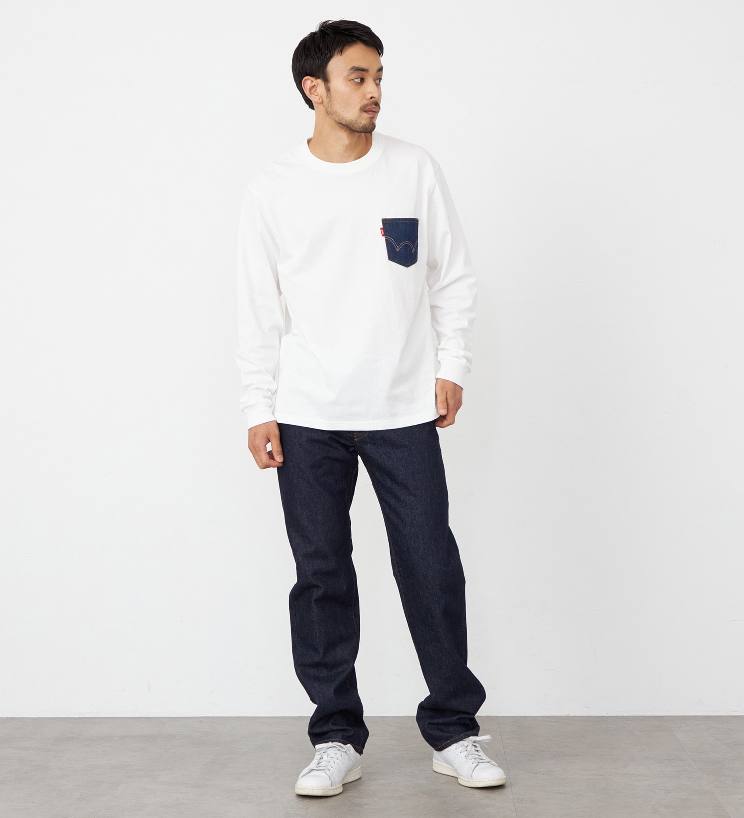 EDWIN(エドウイン)の【裾上げ無料】503 レギュラーストレートパンツ REGULAR STRAIGHT MADE IN JAPAN 日本製 綿100%|パンツ/デニム / ジーンズパンツ/メンズ|インディゴブルー