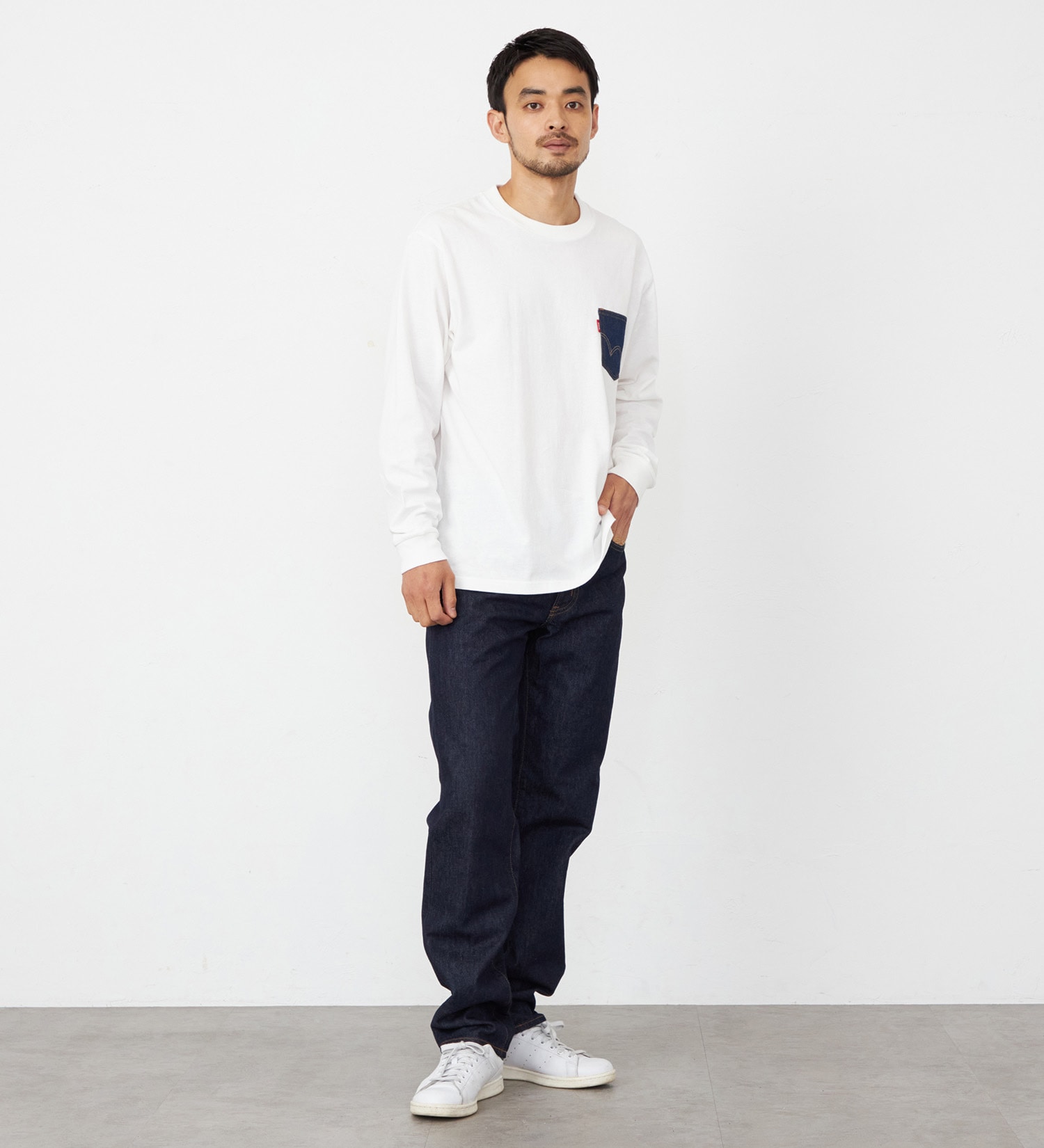 EDWIN(エドウイン)の【裾上げ無料】503 レギュラーストレートパンツ REGULAR STRAIGHT MADE IN JAPAN 日本製 綿100%|パンツ/デニム / ジーンズパンツ/メンズ|インディゴブルー