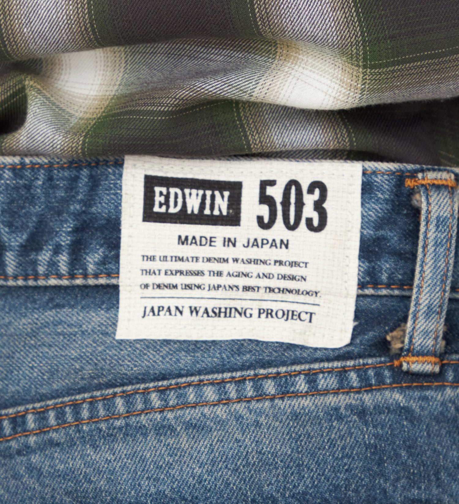 EDWIN(エドウイン)の503 レギュラーストレート デニムパンツ ジーンズ 日本製 綿100%|パンツ/デニム / ジーンズパンツ/メンズ|中色ブルー