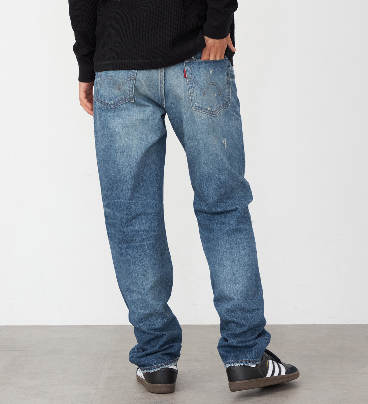 EDWIN(エドウイン)の503 レギュラーストレート デニムパンツ ジーンズ 日本製 綿100%|パンツ/デニム / ジーンズパンツ/メンズ|リメイク