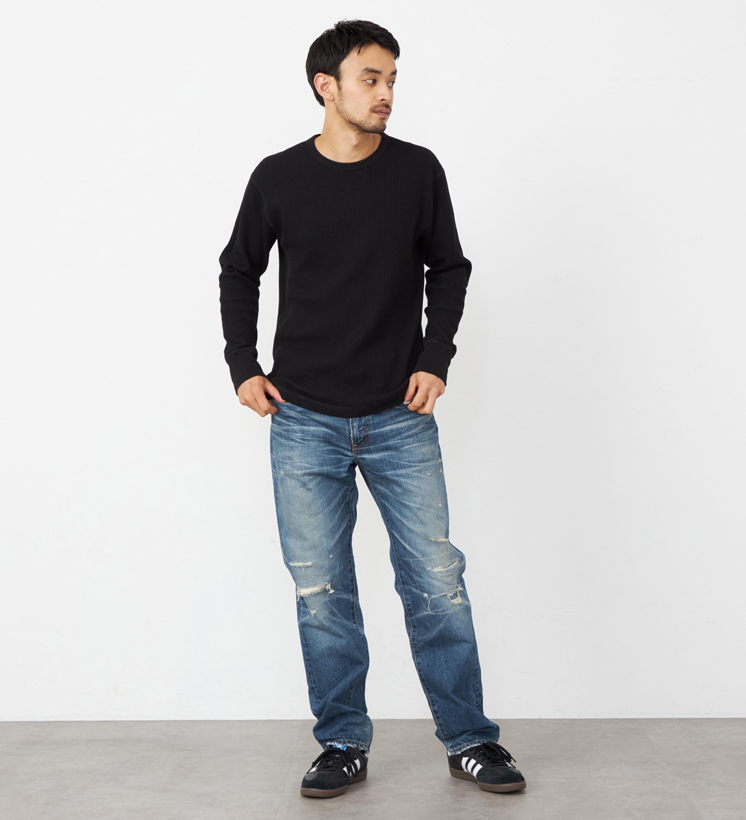 EDWIN(エドウイン)の503 レギュラーストレート デニムパンツ ジーンズ 日本製 綿100%|パンツ/デニム / ジーンズパンツ/メンズ|リメイク