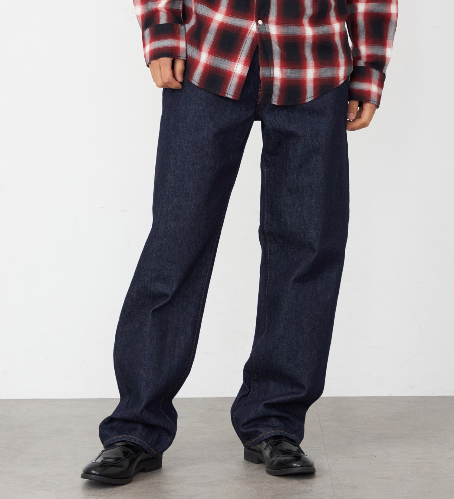 EDWIN(エドウイン)の【裾上げ無料】503 ルーズストレートパンツ LOOSE STRAIGHT MADE IN JAPAN 日本製 綿100%|パンツ/デニム / ジーンズパンツ/メンズ|インディゴブルー