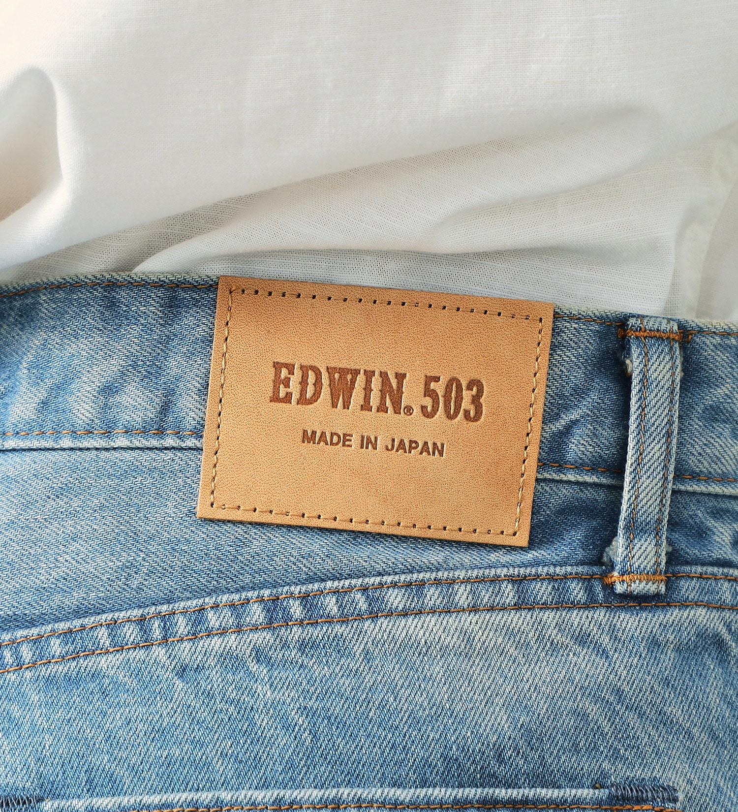 EDWIN(エドウイン)の【試着対象】【裾上げ無料】503 ルーズストレートパンツ LOOSE STRAIGHT MADE IN JAPAN 日本製 綿100%|パンツ/デニム / ジーンズパンツ/メンズ|淡色ブルー