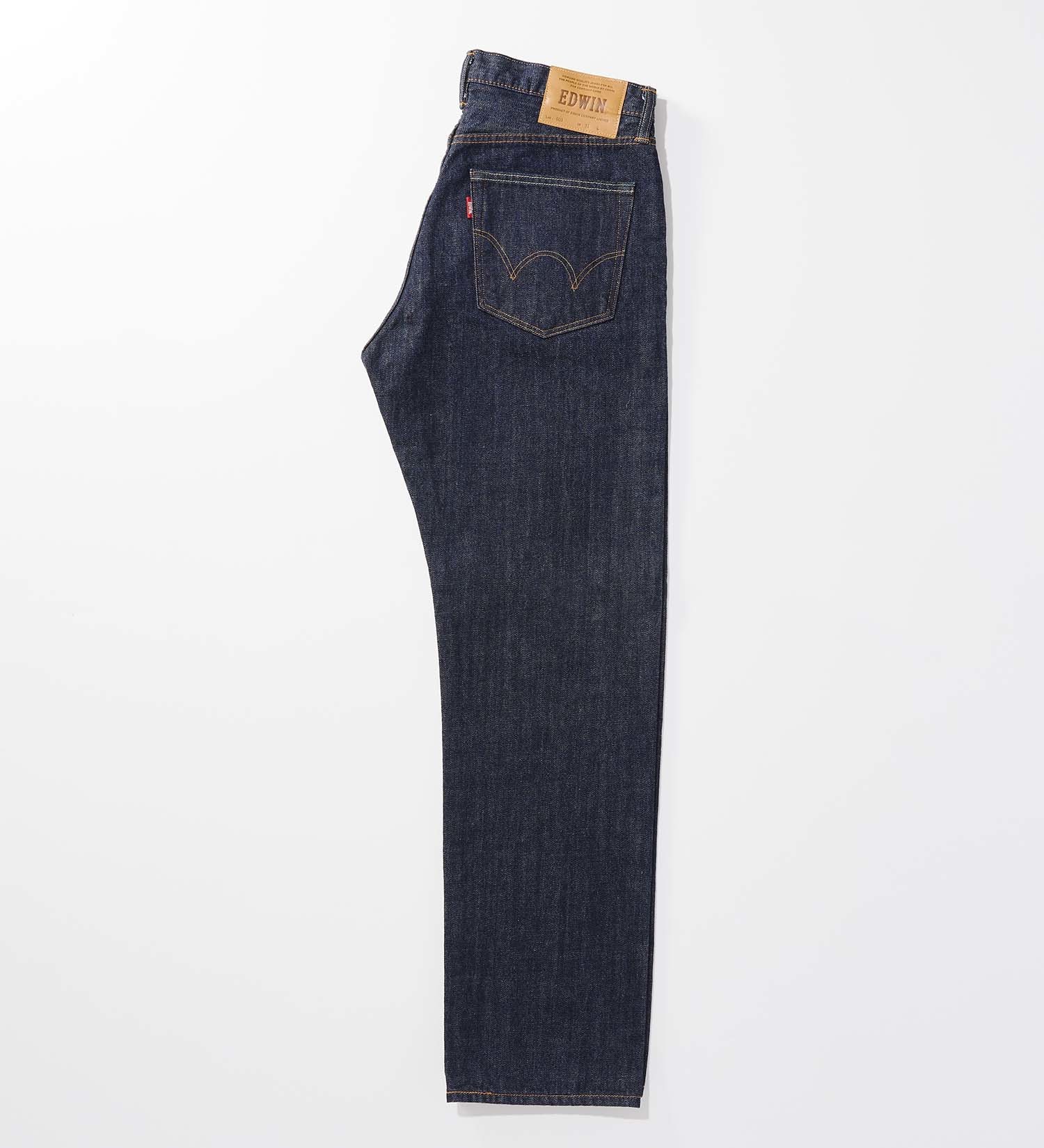 EDWIN(エドウイン)の【予約】503 レギュラーストレートデニムパンツ TRUE STANDARD REGULAR STRAIGHT 綿100％|パンツ/デニム / ジーンズパンツ/メンズ|インディゴブルー