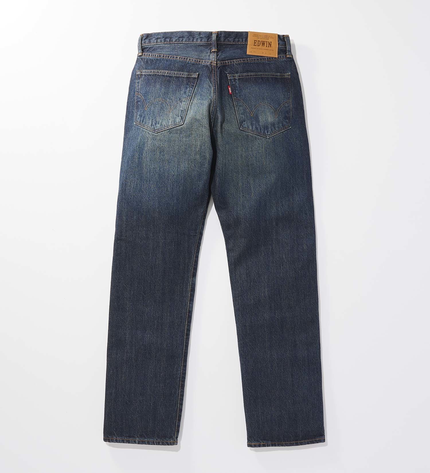 EDWIN(エドウイン)の【予約】503 レギュラーストレートデニムパンツ TRUE STANDARD REGULAR STRAIGHT 綿100％|パンツ/デニム / ジーンズパンツ/メンズ|濃色ブルー
