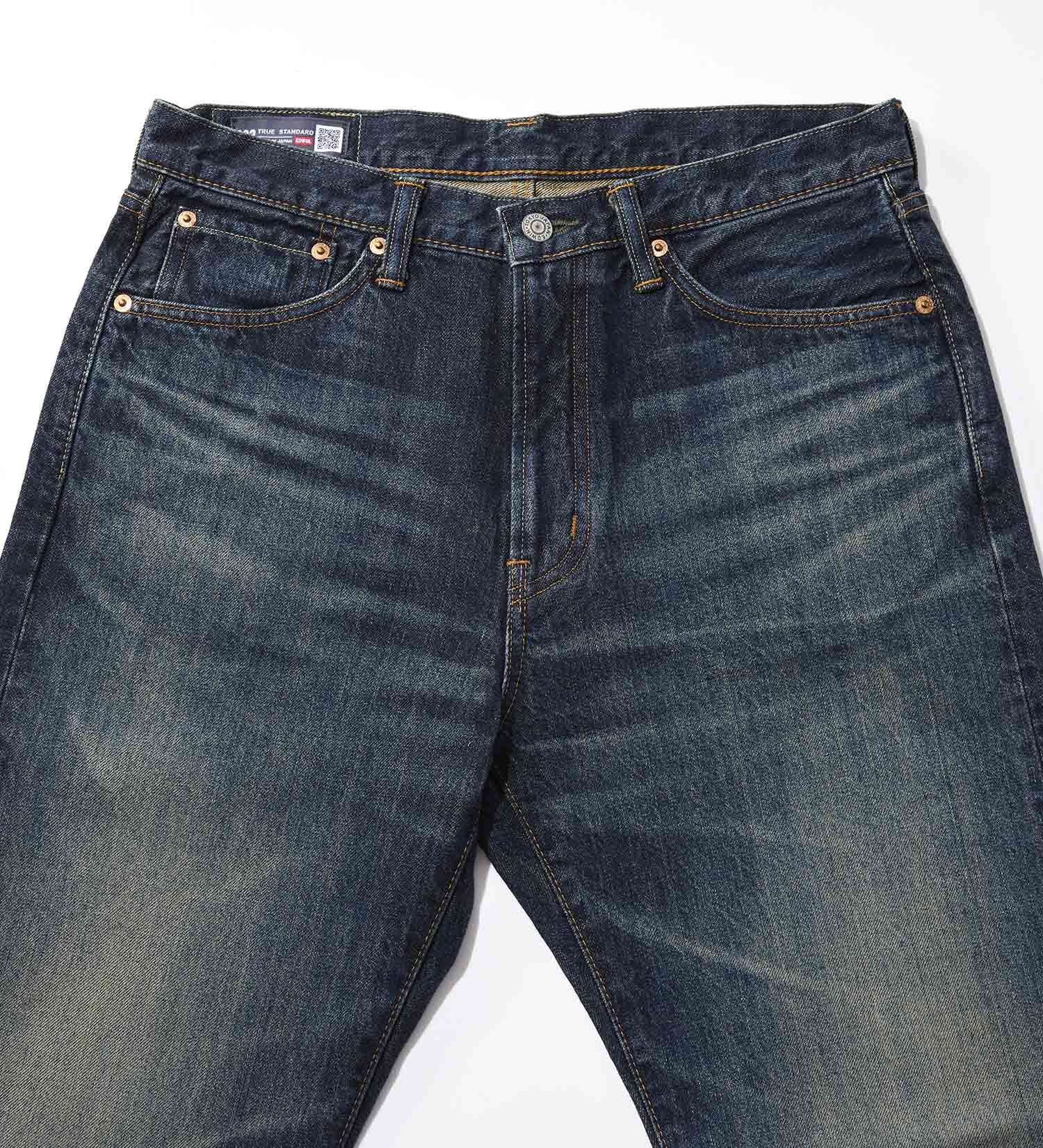 EDWIN(エドウイン)の【予約】503 レギュラーストレートデニムパンツ TRUE STANDARD REGULAR STRAIGHT 綿100％|パンツ/デニム / ジーンズパンツ/メンズ|濃色ブルー