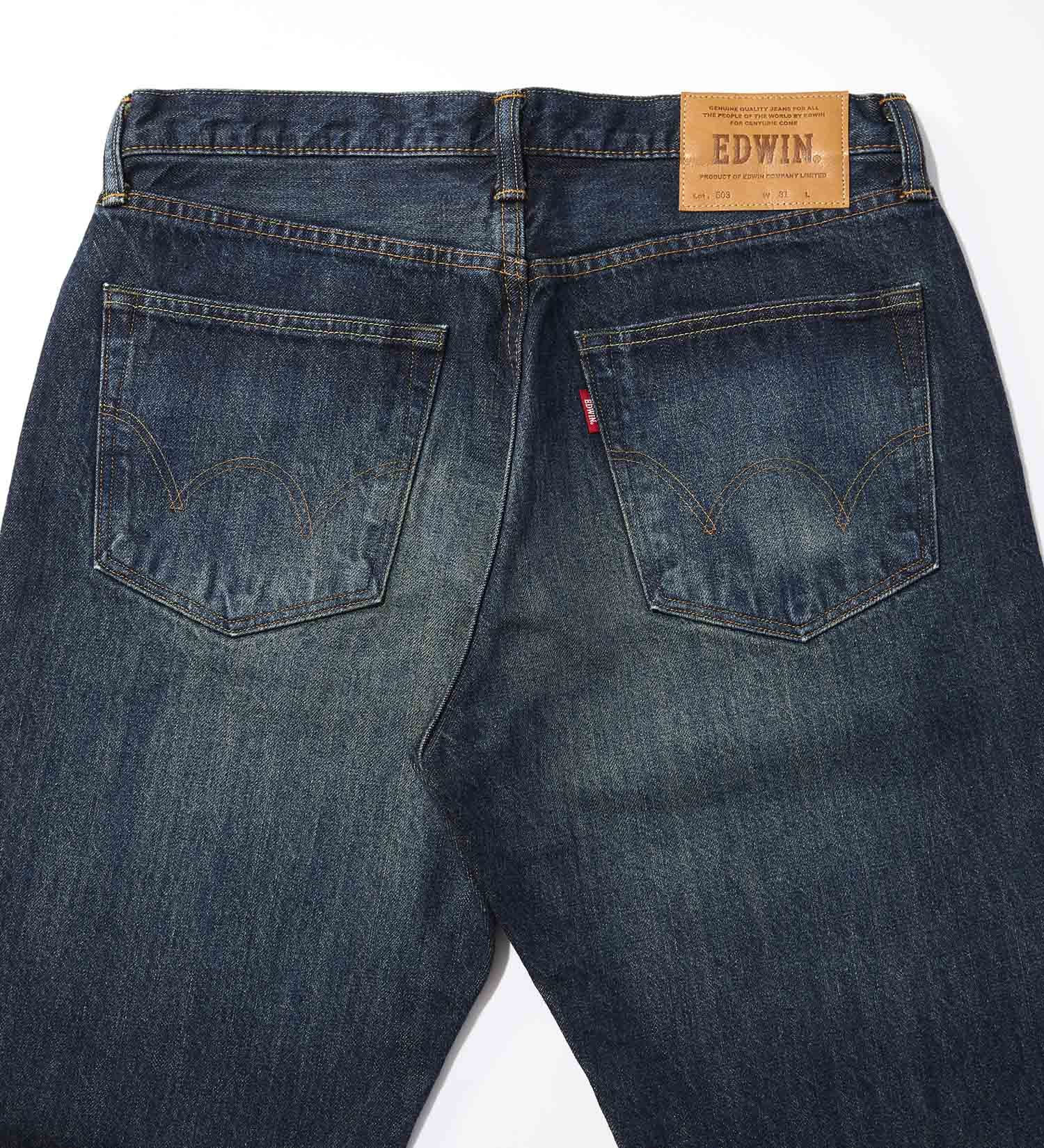 EDWIN(エドウイン)の【予約】503 レギュラーストレートデニムパンツ TRUE STANDARD REGULAR STRAIGHT 綿100％|パンツ/デニム / ジーンズパンツ/メンズ|濃色ブルー