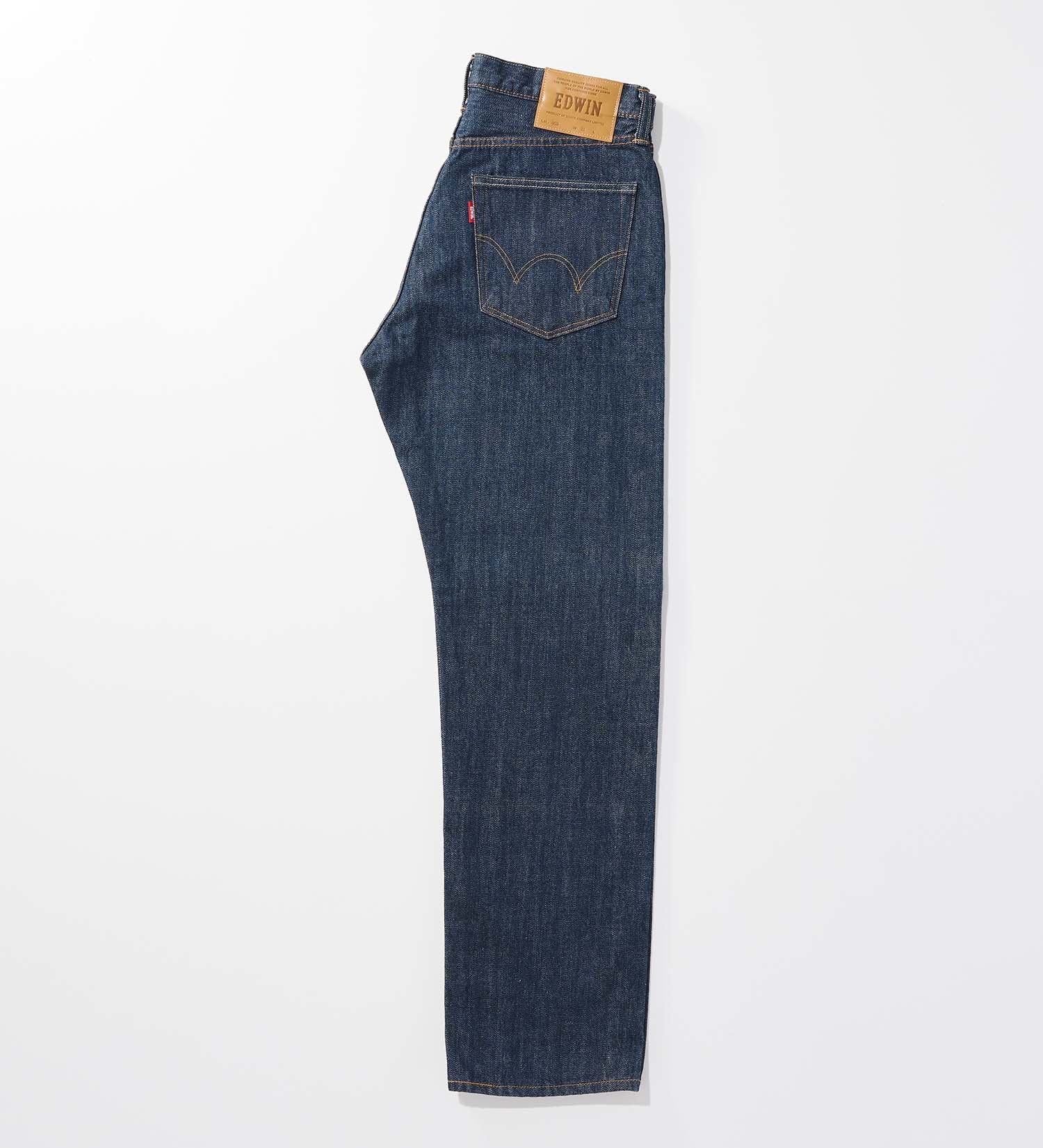EDWIN(エドウイン)の【予約】503 レギュラーストレートデニムパンツ TRUE STANDARD REGULAR STRAIGHT 綿100%|パンツ/デニム / ジーンズパンツ/メンズ|濃色ブルー2