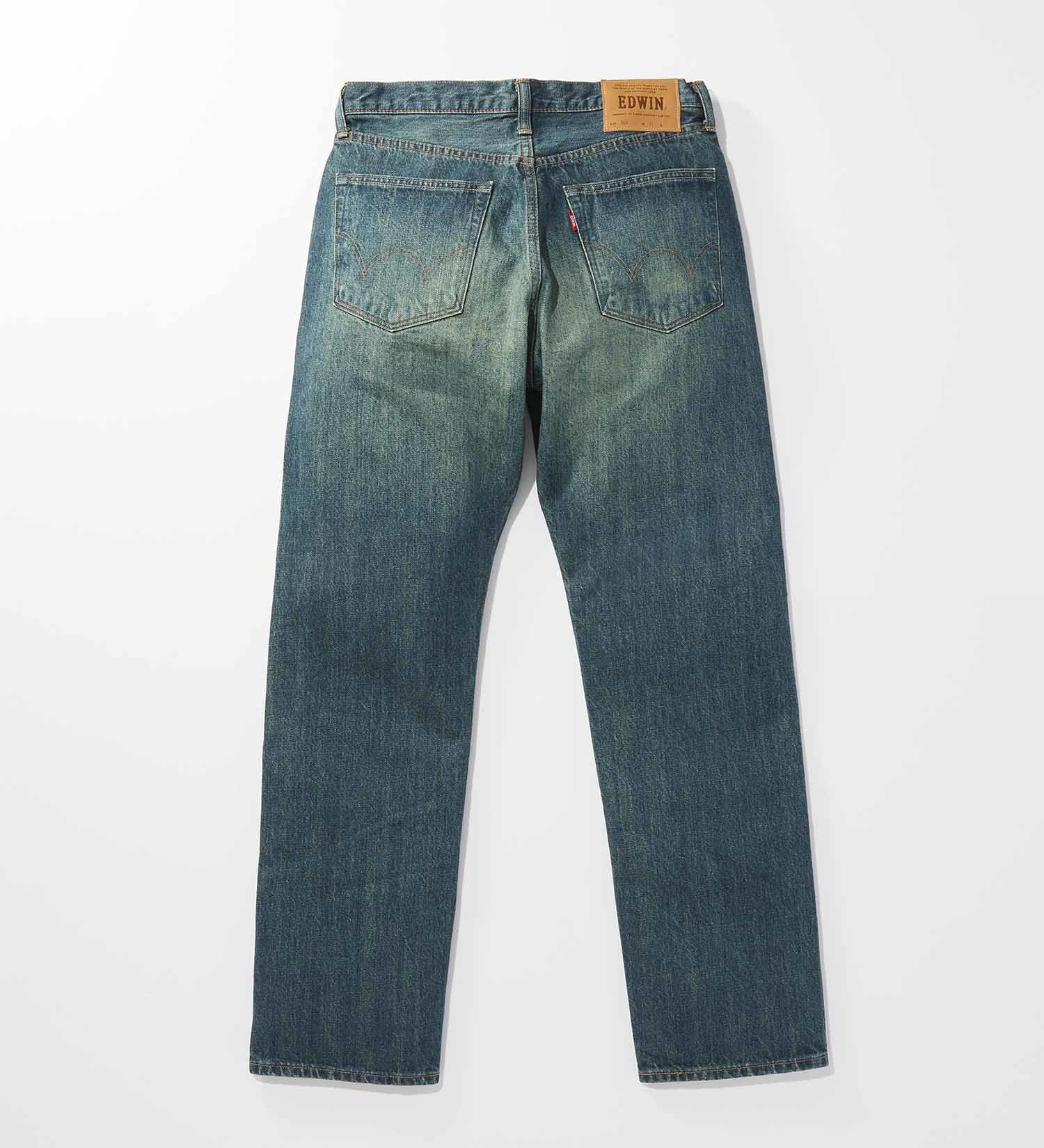 EDWIN(エドウイン)の【予約】503 レギュラーストレートデニムパンツ TRUE STANDARD REGULAR STRAIGHT 綿100%|パンツ/デニム / ジーンズパンツ/メンズ|中色ブルー