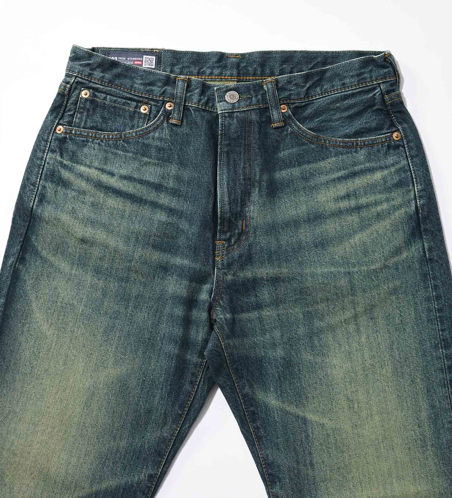 EDWIN(エドウイン)の【予約】503 レギュラーストレートデニムパンツ TRUE STANDARD REGULAR STRAIGHT 綿100%|パンツ/デニム / ジーンズパンツ/メンズ|中色ブルー