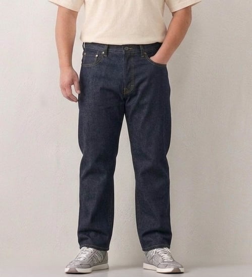 【試着対象】【大きいサイズ】503 レギュラーストレートデニムパンツ SMART STANDARD REGULAR STRAIGHT
