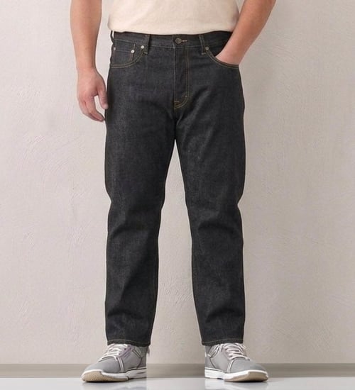 EDWIN(エドウイン)の【試着対象】【大きいサイズ】503 レギュラーストレートデニムパンツ SMART STANDARD REGULAR STRAIGHT|パンツ/デニム / ジーンズパンツ/メンズ|ブラックデニム