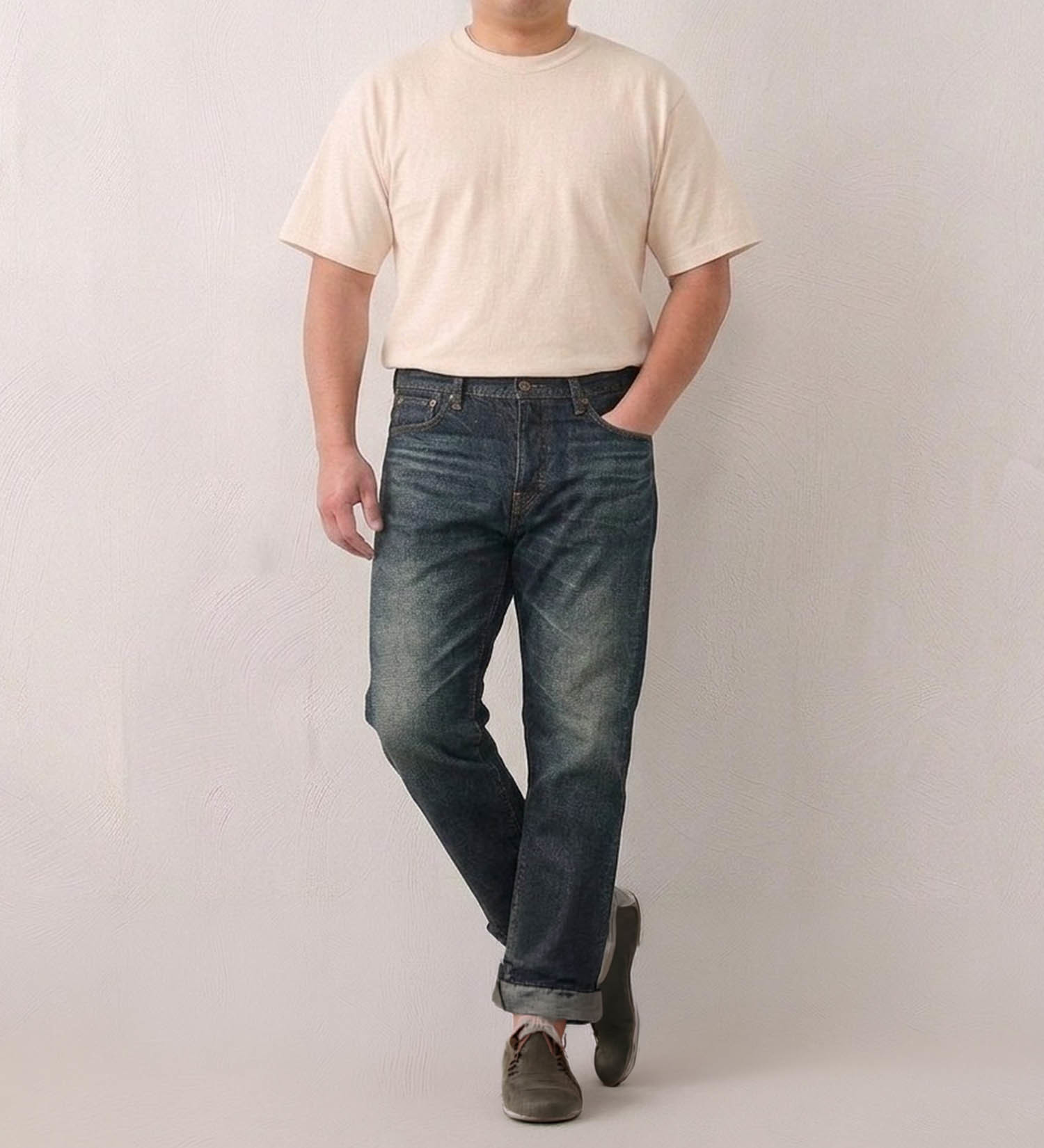 EDWIN(エドウイン)の【試着対象】【大きいサイズ】503 レギュラーストレートデニムパンツ SMART STANDARD REGULAR STRAIGHT|パンツ/デニム / ジーンズパンツ/メンズ|濃色ブルー