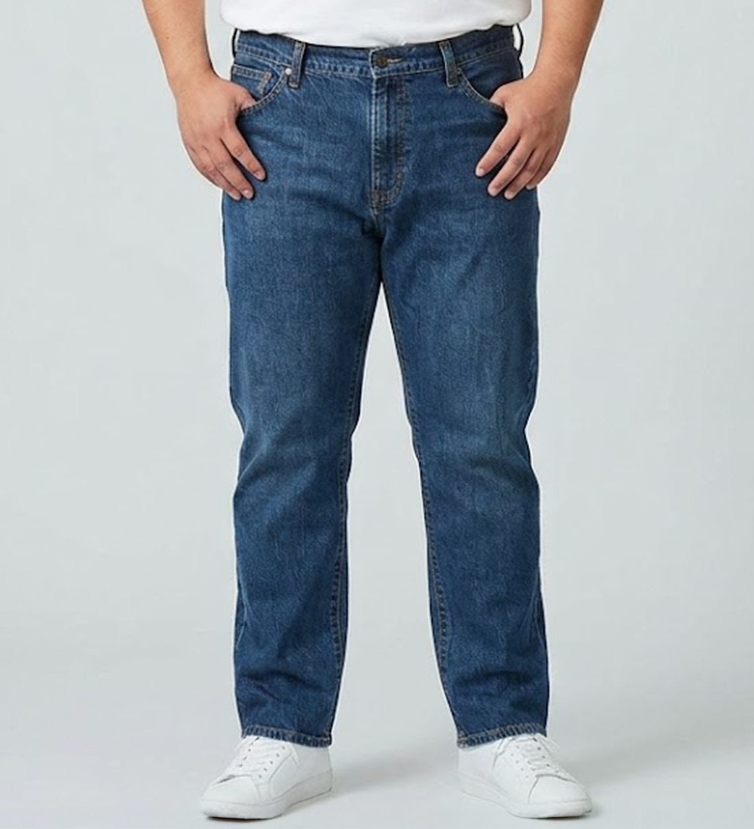 EDWIN(エドウイン)の【試着対象】【大きいサイズ】503 レギュラーストレートデニムパンツ SMART STANDARD REGULAR STRAIGHT|パンツ/デニム / ジーンズパンツ/メンズ|中色ブルー3