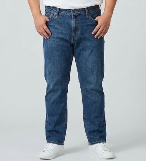 EDWIN(エドウイン)の【試着対象】【大きいサイズ】503 レギュラーストレートデニムパンツ SMART STANDARD REGULAR STRAIGHT|パンツ/デニム / ジーンズパンツ/メンズ|中色ブルー3