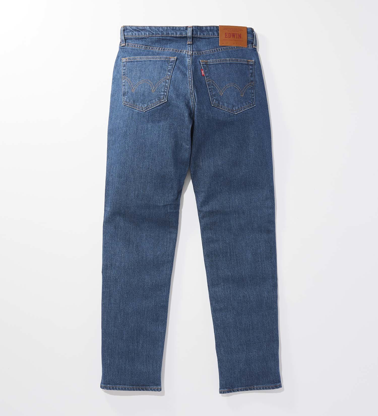 EDWIN(エドウイン)の【試着対象】【大きいサイズ】503 レギュラーストレートデニムパンツ SMART STANDARD REGULAR STRAIGHT|パンツ/デニム / ジーンズパンツ/メンズ|中色ブルー3