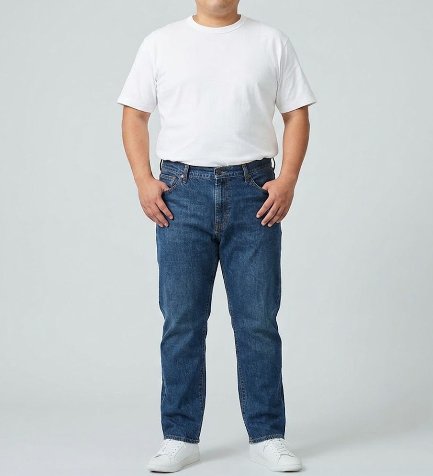 EDWIN(エドウイン)の【試着対象】【大きいサイズ】503 レギュラーストレートデニムパンツ SMART STANDARD REGULAR STRAIGHT|パンツ/デニム / ジーンズパンツ/メンズ|中色ブルー3