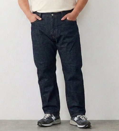 【試着対象】【大きいサイズ】503 ルーズストレートデニムパンツ SMART STANDARD LOOSE STRAIGHT