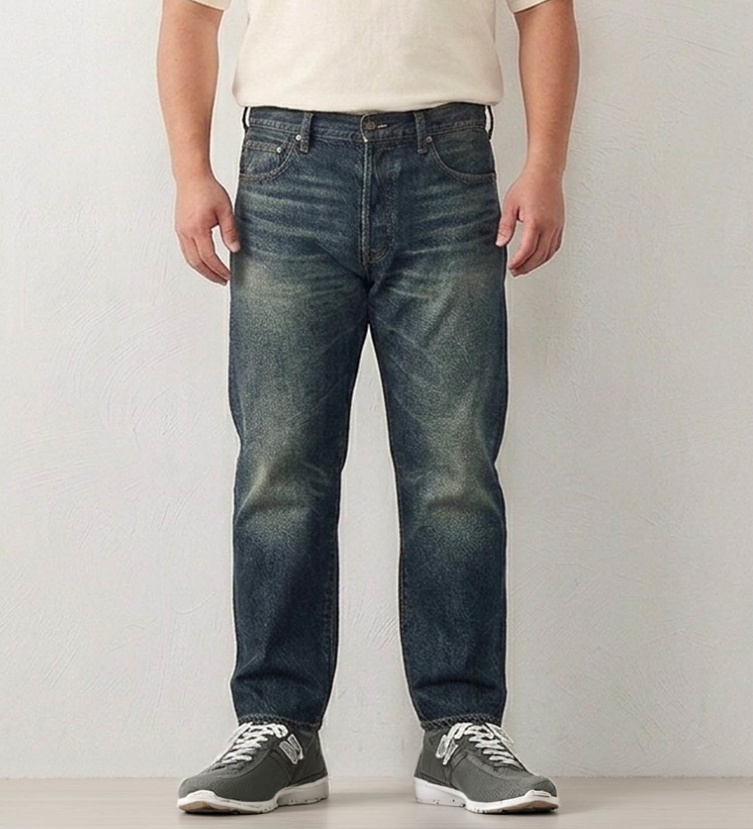 EDWIN(エドウイン)の【試着対象】【大きいサイズ】503 ルーズストレートデニムパンツ SMART STANDARD LOOSE STRAIGHT|パンツ/デニム / ジーンズパンツ/メンズ|濃色ブルー