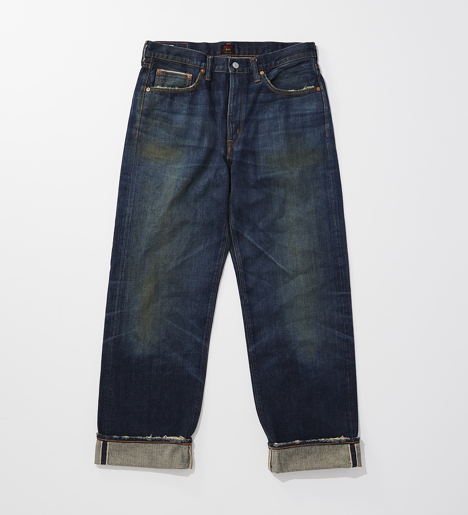 【試着対象】505Z ワイドストレートパンツ SELVAGE VINTAGE WIDE STRAIGHT MADE IN JAPAN 日本製 セルビッチ