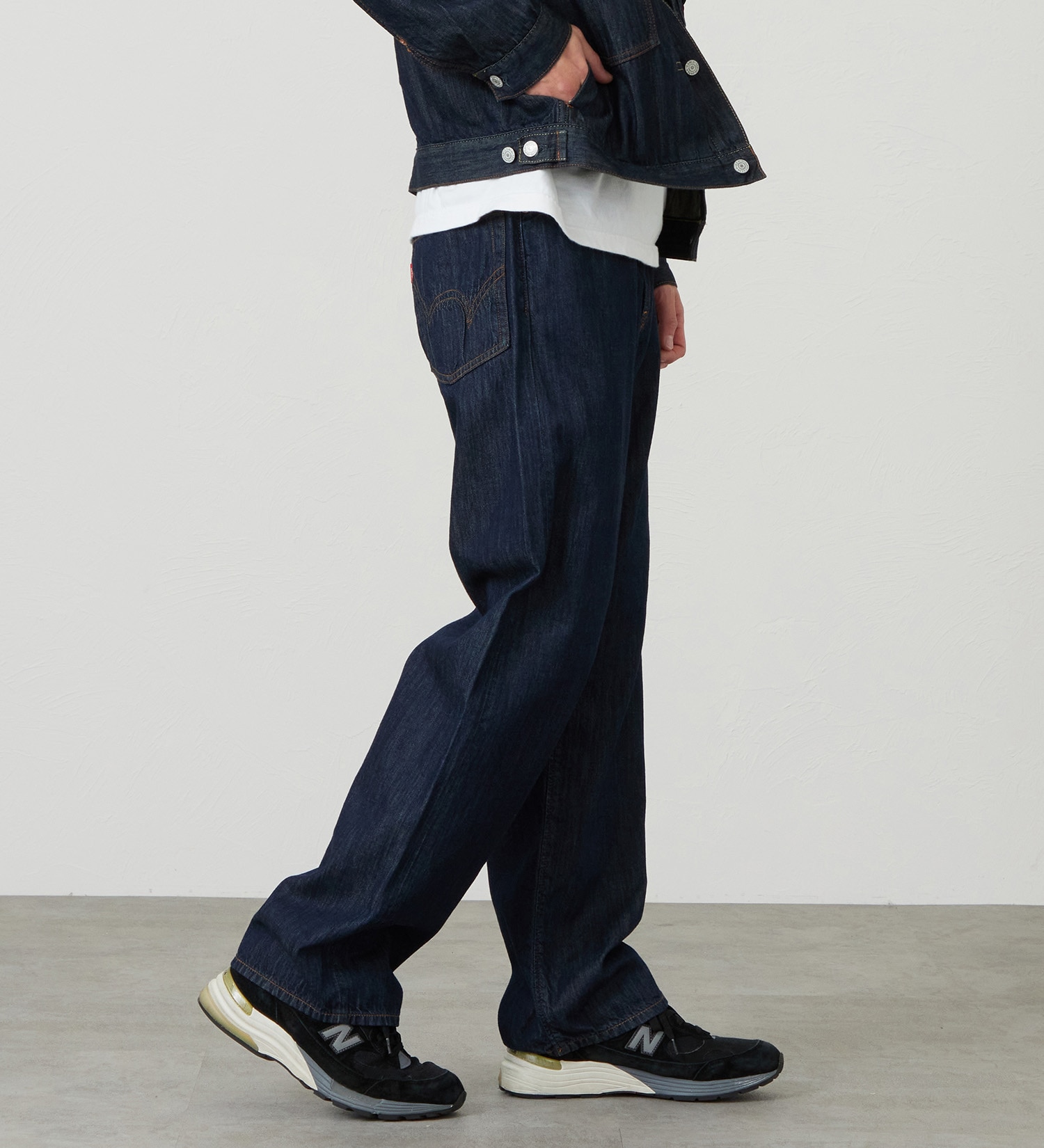 EDWIN(エドウイン)の505Z ライトオンス ワイドストレート デニムパンツ ジーンズ セットアップ対応 セルビッジ|パンツ/デニム / ジーンズパンツ/メンズ|インディゴブルー