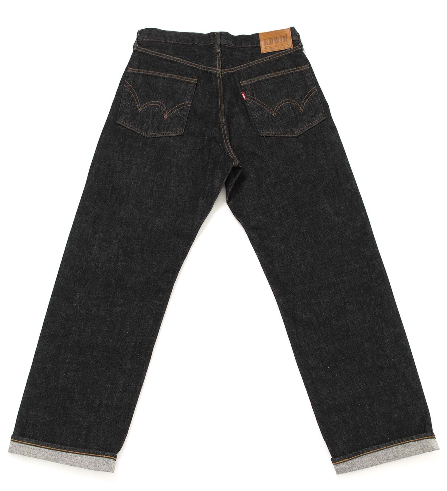 EDWIN(エドウイン)の505Z ワイド デニムパンツ セルビッジ|パンツ/デニム / ジーンズパンツ/メンズ|ブラックデニム