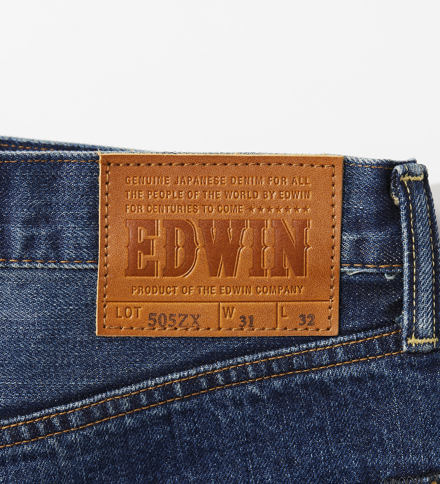 EDWIN(エドウイン)の505ZX 50sルーズストレートパンツ SELVAGE VINTAGE LOOSE STRAIGHT MADE IN JAPAN 日本製 セルビッチ|パンツ/デニムパンツ/メンズ|濃色ブルー