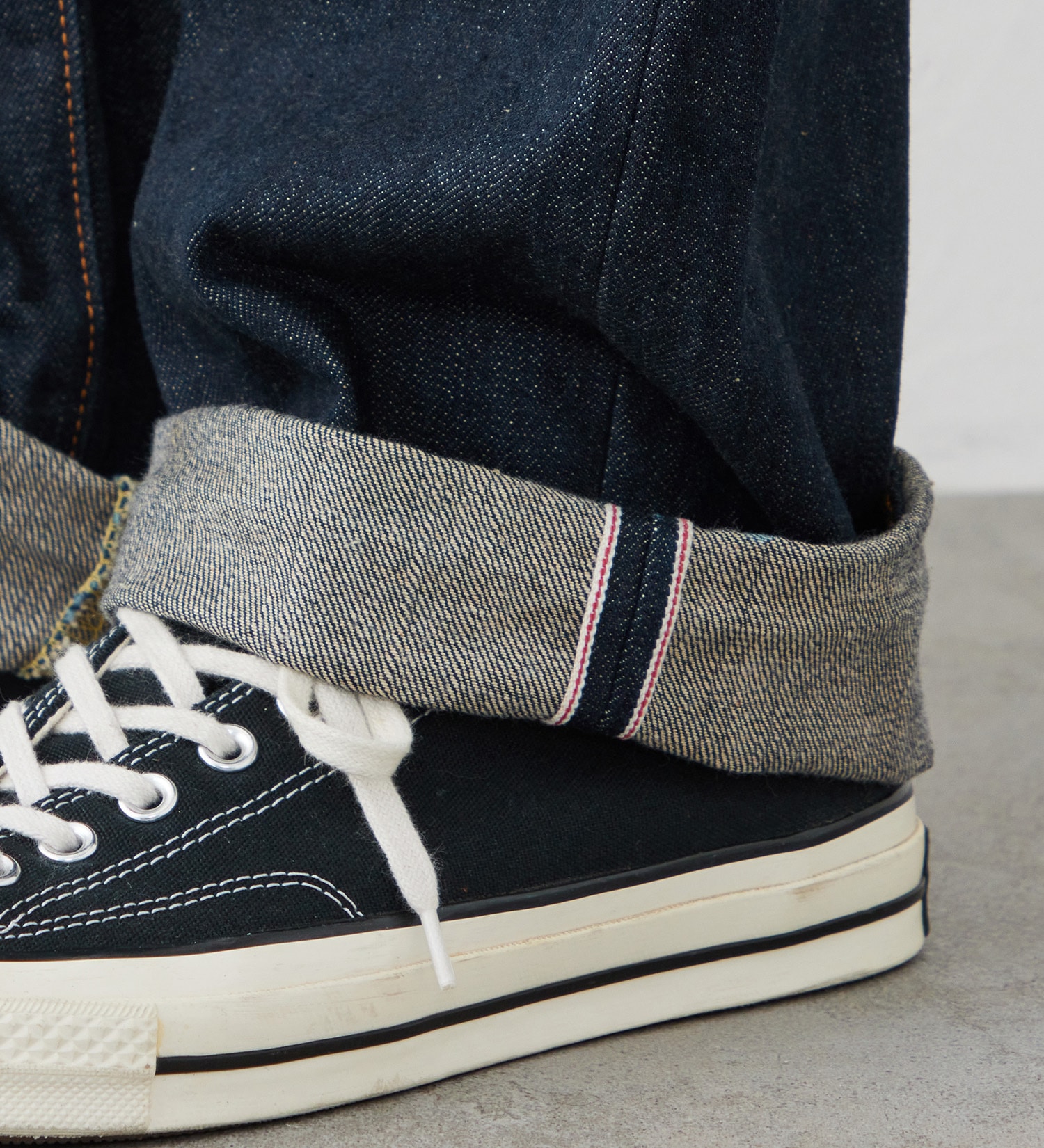 EDWIN(エドウイン)の【予約】505ZX ルーズストレートデニムパンツ セルビッジ|パンツ/デニム / ジーンズパンツ/メンズ|インディゴブルー