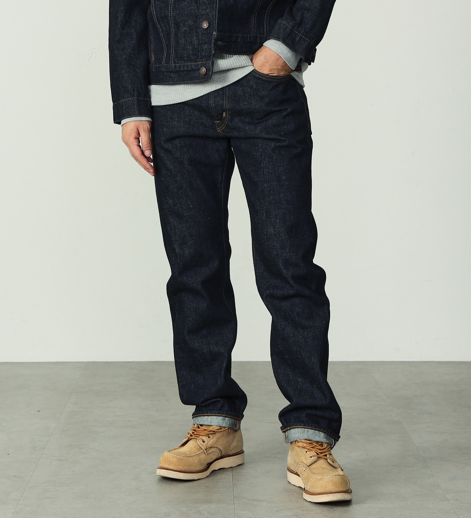 【ポイントアップ対象】【試着対象】505ZXX 60sレギュラーストレートパンツ SELVAGE VINTAGE REGULAR STRAIGHT  MADE IN JAPAN 日本製 セルビッチ セットアップ対応