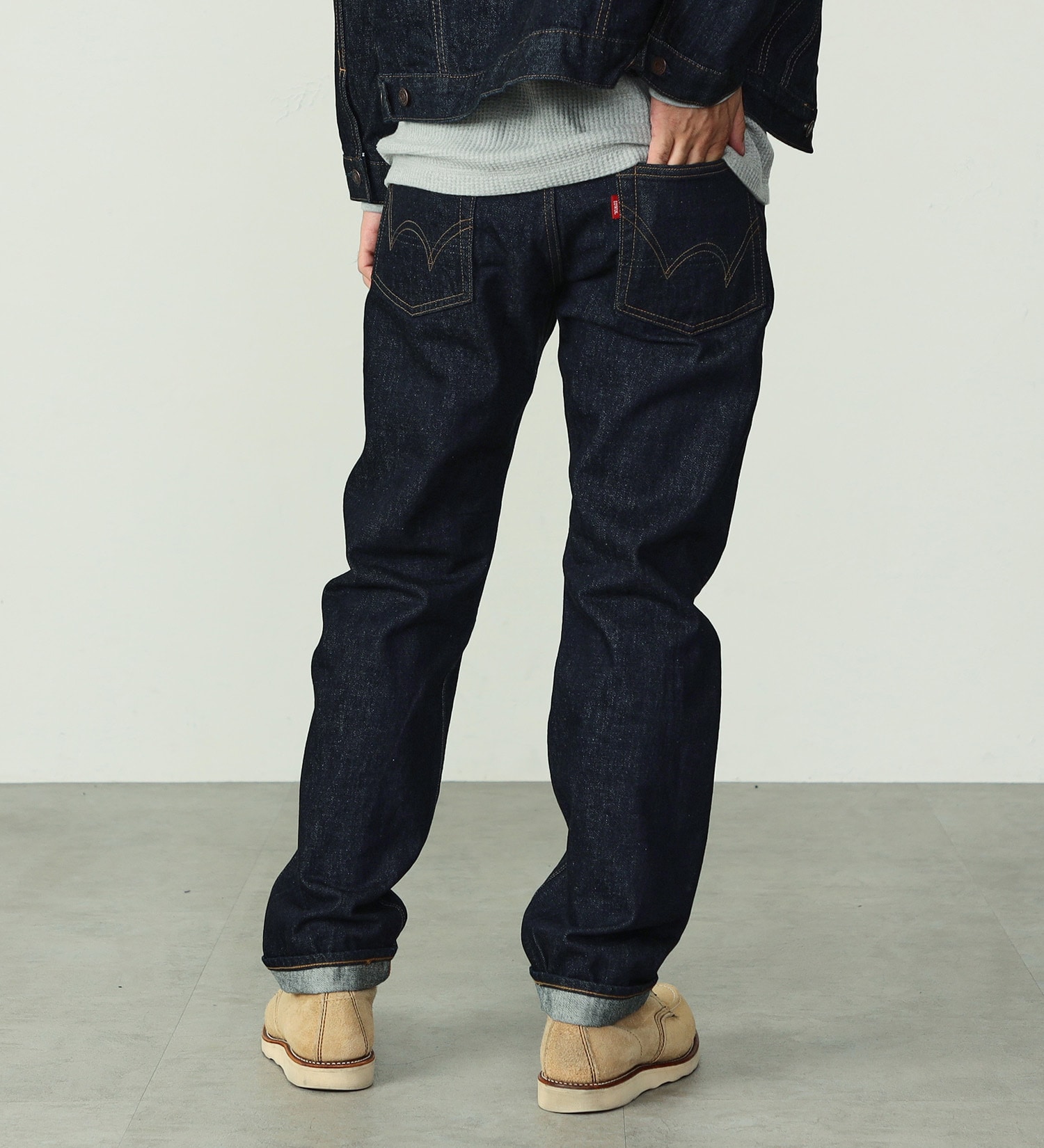 EDWIN(エドウイン)の【試着対象】505ZXX 60sレギュラーストレートパンツ SELVAGE VINTAGE REGULAR STRAIGHT MADE IN JAPAN 日本製 セルビッチ セットアップ対応|パンツ/デニムパンツ/メンズ|インディゴブルー