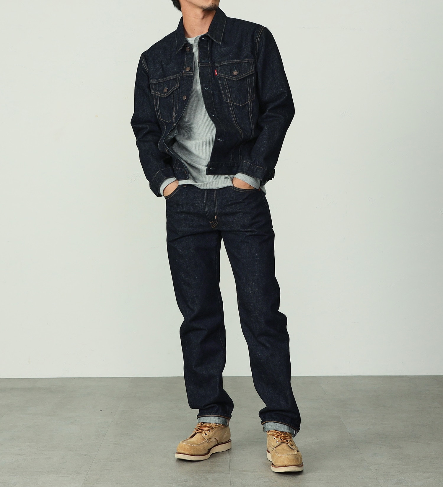 505ZXX 60sレギュラーストレートパンツ SELVAGE VINTAGE REGULAR STRAIGHT MADE IN JAPAN 日本製  セルビッチ セットアップ対応