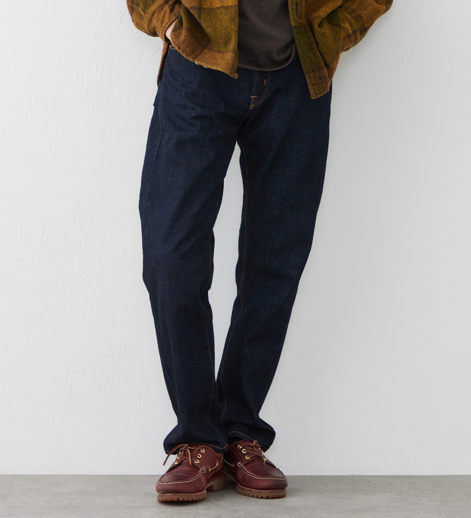 EDWIN(エドウイン)の505ZXX レギュラーストレートデニムパンツ セルビッジ|パンツ/デニム / ジーンズパンツ/メンズ|インディゴブルー